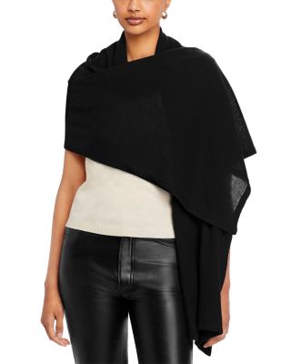 100% Cashmere Oversized Knit Scarf - Exclusive