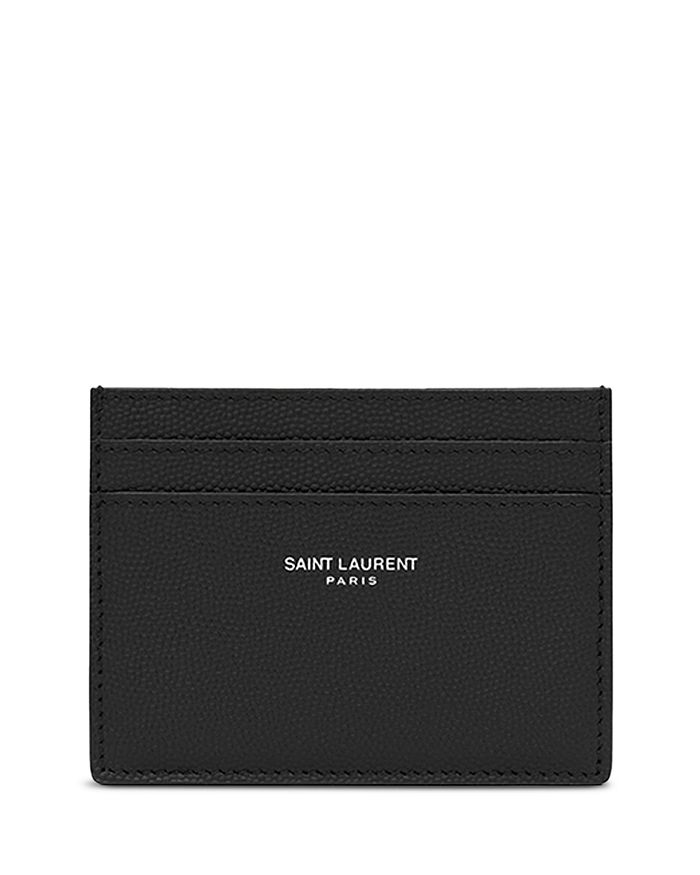 Saint Laurent Paris Credit Card Case | Bloomingdale's