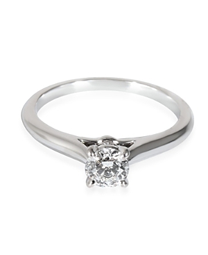 Pre-Owned Cartier 1895 Diamond Engagement Ring in Platinum