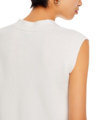 100% Cashmere Buttoned Vest - Exclusive