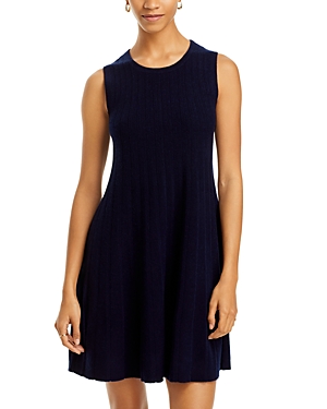 C By Bloomingdale's Cashmere Short Cashmere Dress - 100% Exclusive In Navy