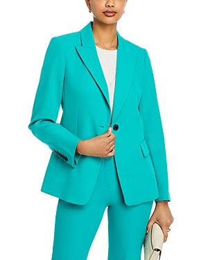 Kobi Halperin Jordi Peak Lapel Blazer In Dark Turquoise