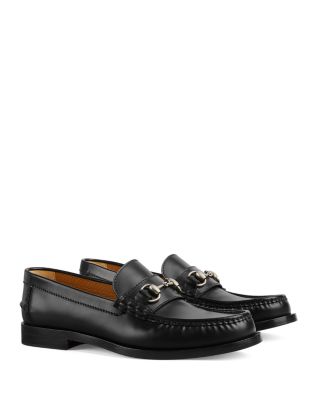 Men's Leather Horsebit Loafers