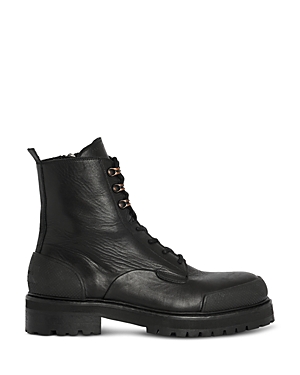 Shop Allsaints Men's Mudfox Lace Up Boots In Black