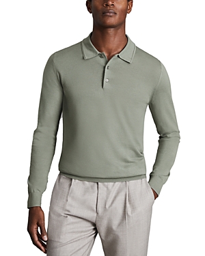 Reiss Trafford Regular Fit Wool Sweater In Pistachio