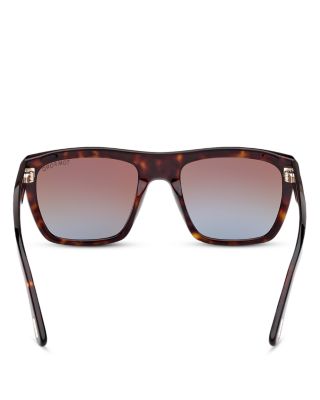 Alberto Square Sunglasses, 55mm