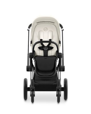 PRIAM 4 Stroller – Chrome Frame and Black Handle