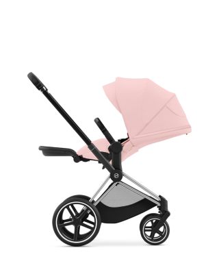 PRIAM 4 Stroller – Chrome Frame and Black Handle