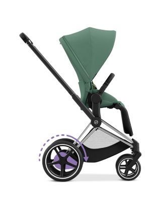 e-PRIAM 2 Smart Stroller in Chrome/Black