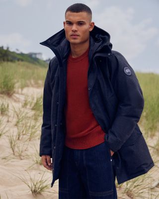 Canada Goose Langford Hooded Wool Blend Down Parka | Bloomingdale's