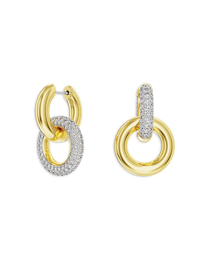 Interlocking Drop Earrings | Gold