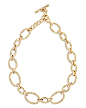 Enchanted Forest Chain Necklace in 18K Gold Plated, 19.5