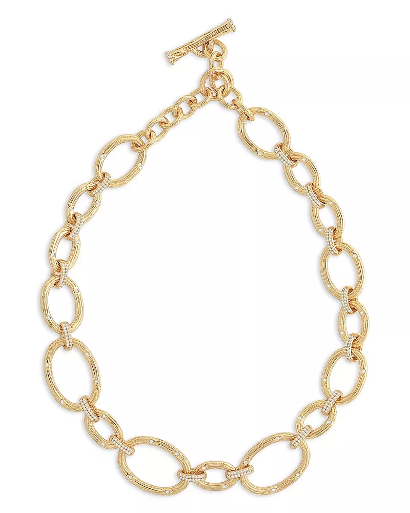 Anabel Aram Enchanted Forest Chain Necklace in 18K Gold Plated, 19.5