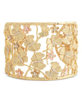 Anabel Aram - Butterfly Cuff Bracelet in 18K Gold Plated