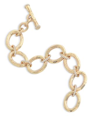 Enchanted Forest Chain Bracelet in 18K Gold Plated 