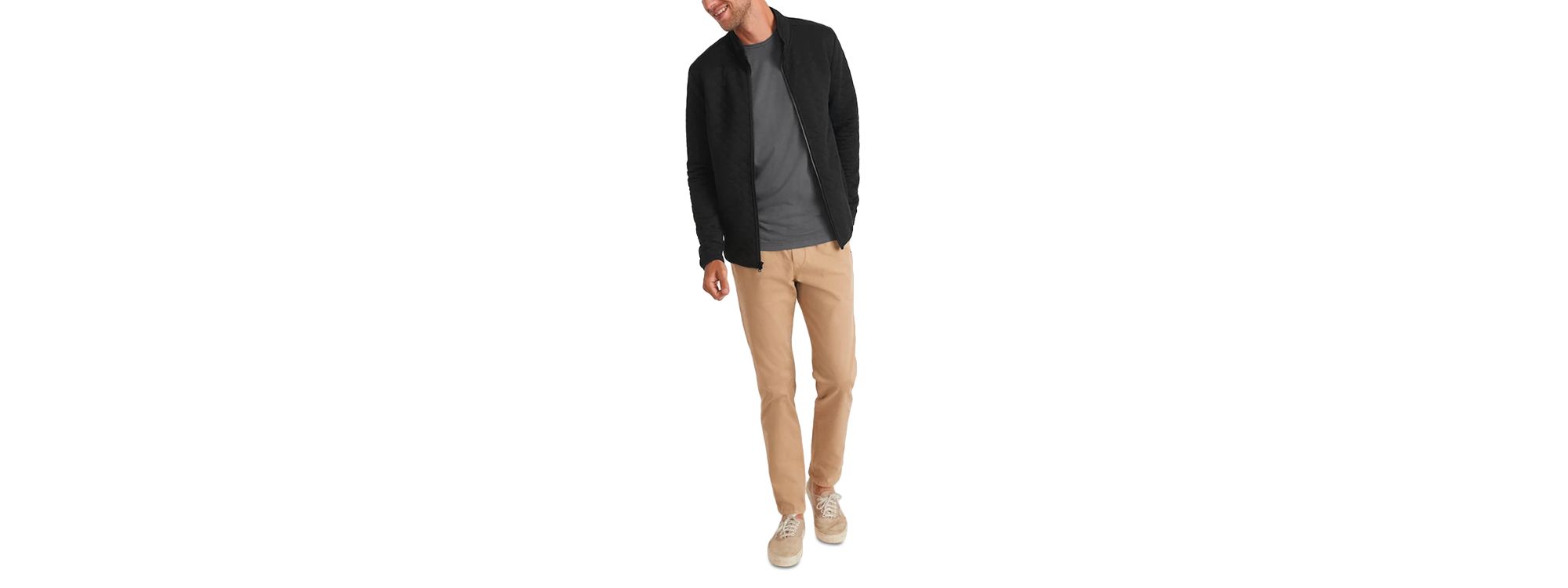 Corbet Quilted Full Zip Jacket - Image 1