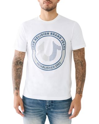 True Religion Strike Hs Cotton Logo Graphic Tee