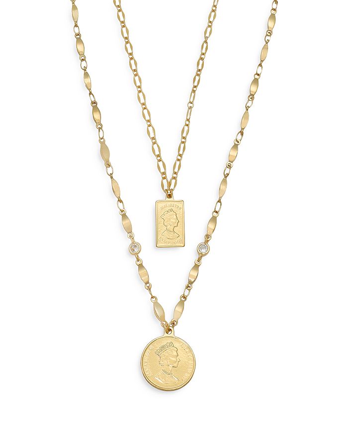 Ettika on sale coin necklace