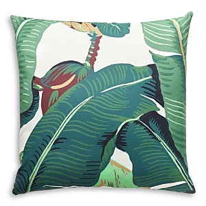 Scalamandre Hinson Palm Decorative Pillow, 22 X 22 In Green