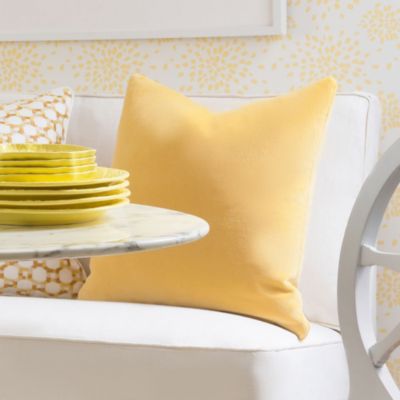 Torino Velvet Decorative Pillow, 22" x 22"