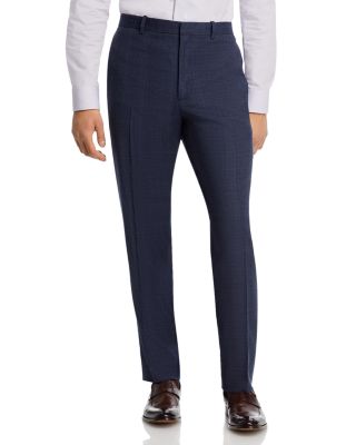 Theory Mayer Tonal Plaid Slim Fit Suit Pants