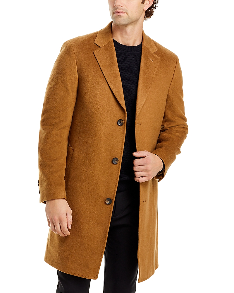 The Men's Store at Bloomingdale's Regular Fit Cashmere Top Coat