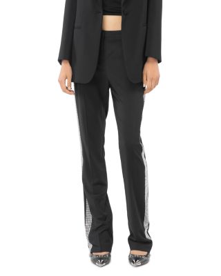 PINKO - Embellished Low Rise Pants