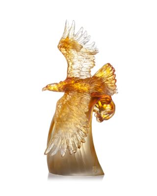 Align Light Amplify Crystal Eagle Sculpture