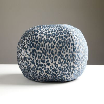 Leopard Sphere Decorative Pillow, 12"