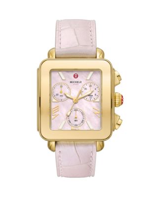 MICHELE - Deco Sport Chronograph, 34mm x 36mm