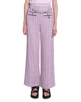 Maje Patri Wide Leg Pants