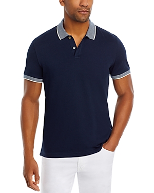 The Men's Store At Bloomingdale's Cotton Regular Fit Polo Shirt - 100% Exclusive In True Navy