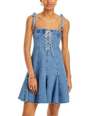 RE/DONE - Denim Flounce Dress