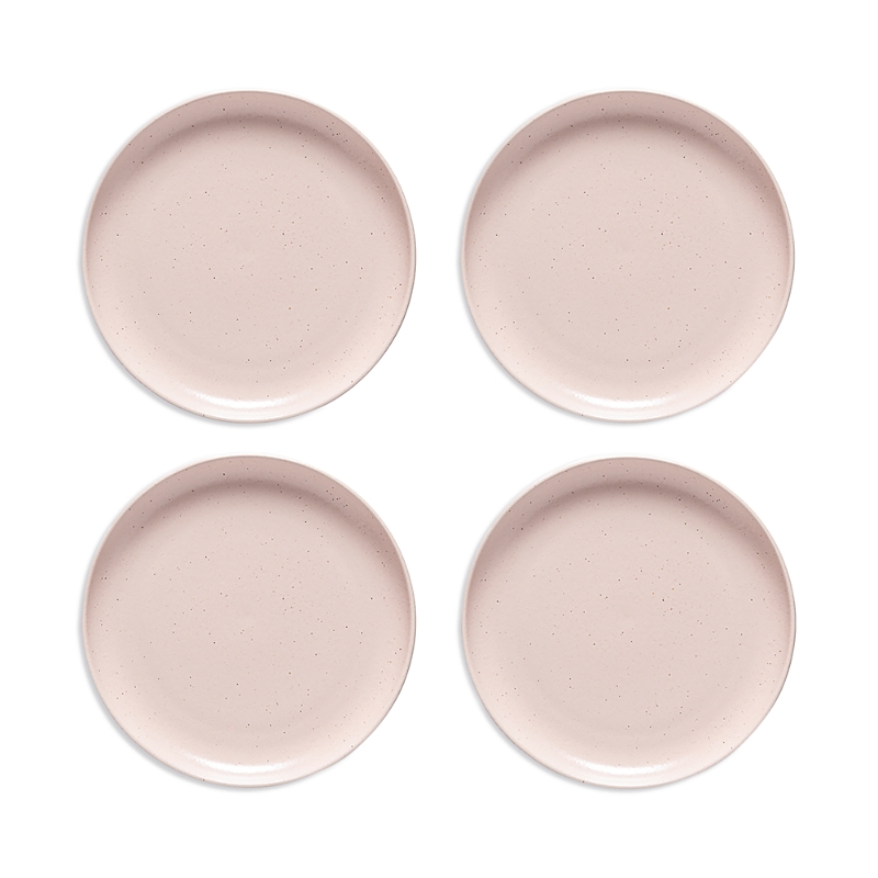 Costa Nova Pacifica Salad Plates, Set Of 4 In Marshmallow