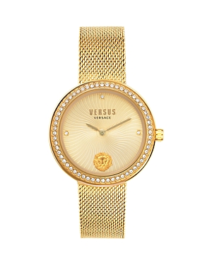 Shop Versus Lea Crystal Watch, 35mm In Gold