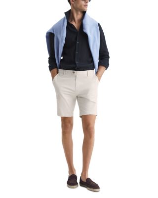 Wicket Cotton Blend Modern Fit Chino Shorts 