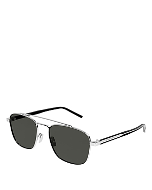Thin Naked Wirecore Navigator Sunglasses, 56mm