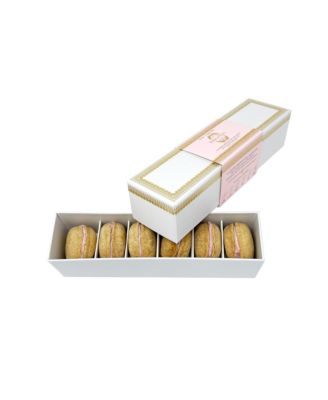 Strawberry Dog Macarons, 6 Count