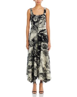 Jason Wu Collection Oceanscape Jacquard Dress | Bloomingdale's Women