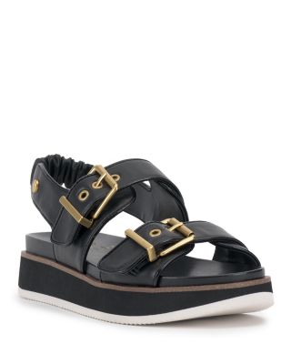 VINCE CAMUTO - Women's Anivay Slip On Buckled Slingback Sandals