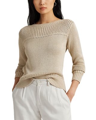 CHLOÃ - Boat Neck Wool Sweater