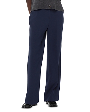 Shop Whistles Ultimate Wide Leg Pants In Navy