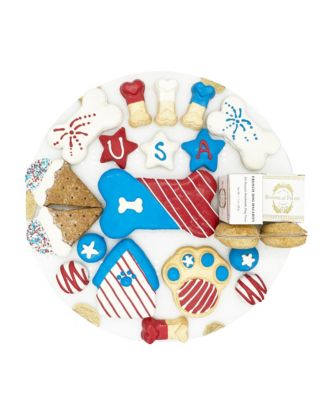 USA Themed Dog Treats Gift Box