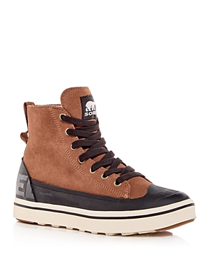 Shop Sorel Men's Cheyanne Metro Ii High Top Sneaker Boots In Velvet Tan