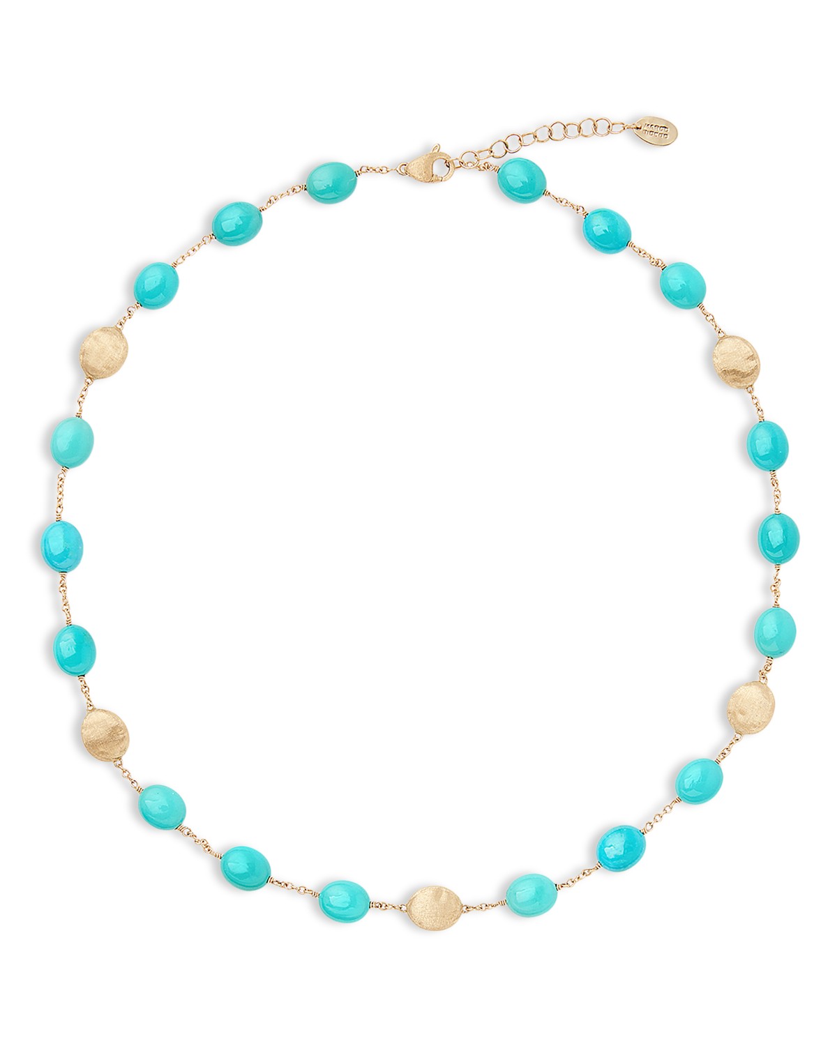 18K Yellow Gold Siviglia Multi Stone Collar Necklace, 16.5"