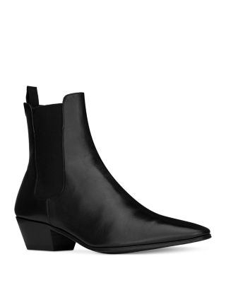 Saint Laurent - Vassili Chelsea Booties in Smooth Leather