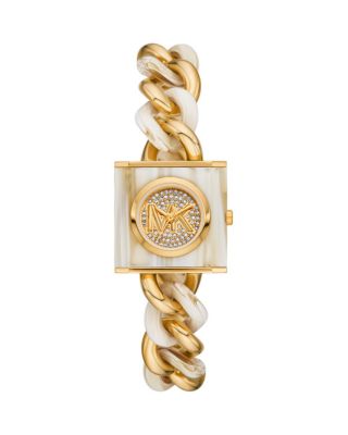 Michael Kors - MK Chain Lock Watch, 25mm x 25mm