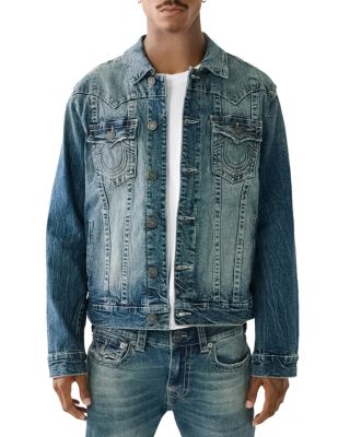 True Religion - Jimmy Embossed Denim Jacket