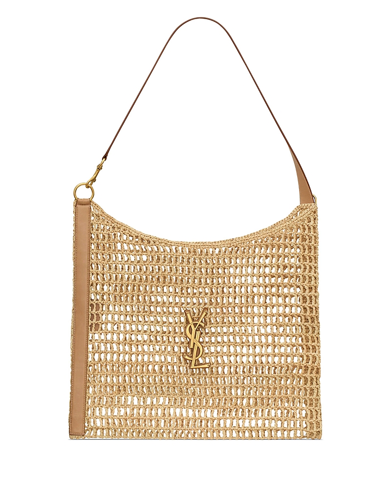 Saint Laurent Oxalis Tote Bag in Raffia