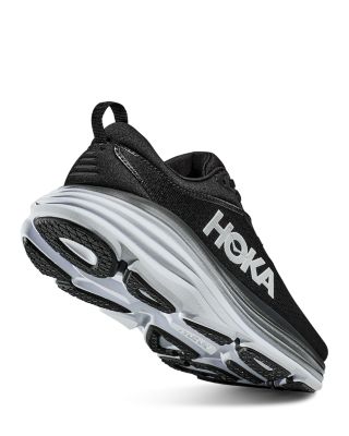 Women's Bondi 8 Lace Up Sneakers in Black/White